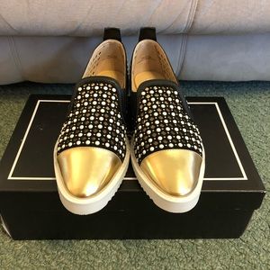 Karl Lagerfeld Carrie Embellished Slip On Sneakers